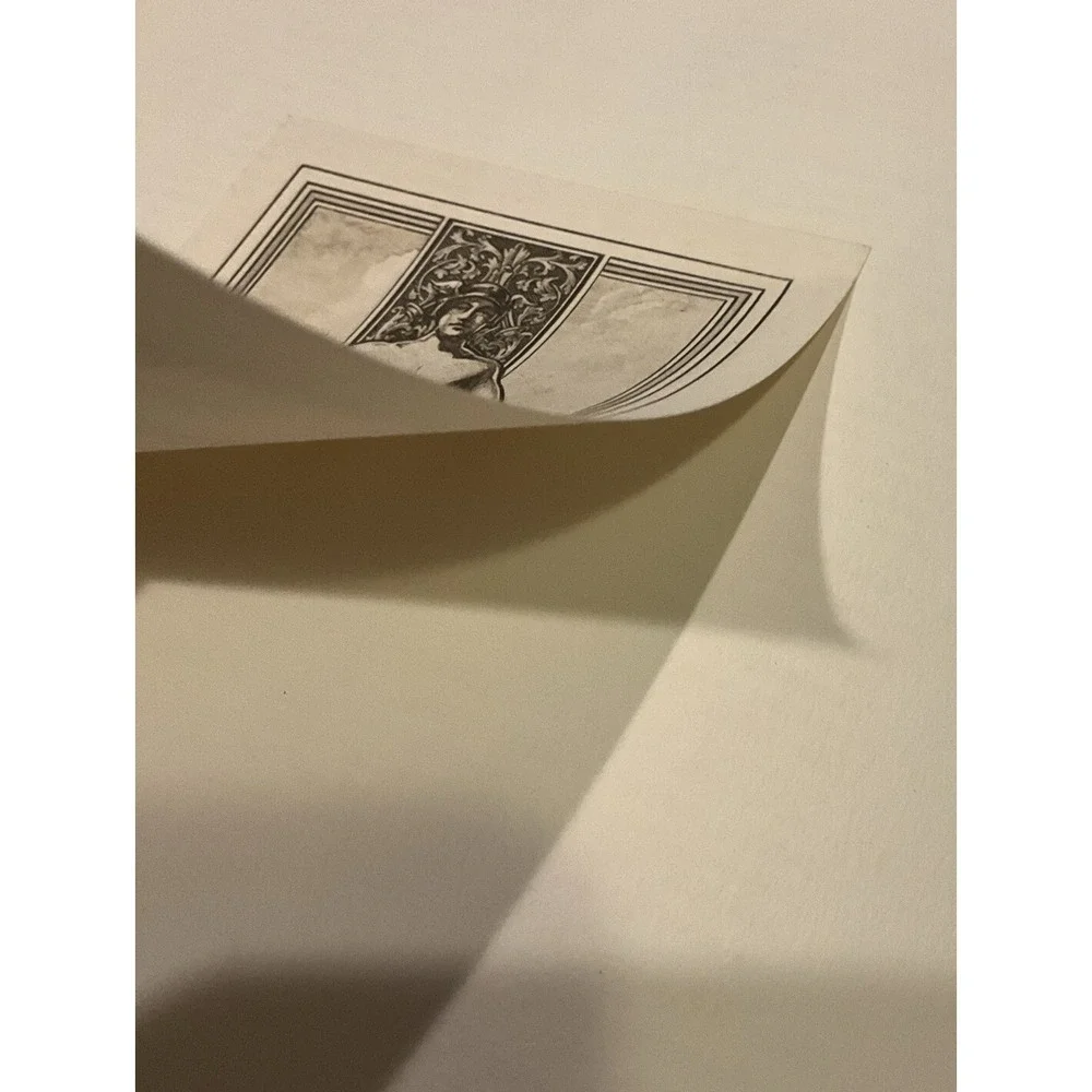 Robert Tyre Jones Jr Bobby Jones Bookplate Photogravure E B Bird 1954 Ex‎ Libris